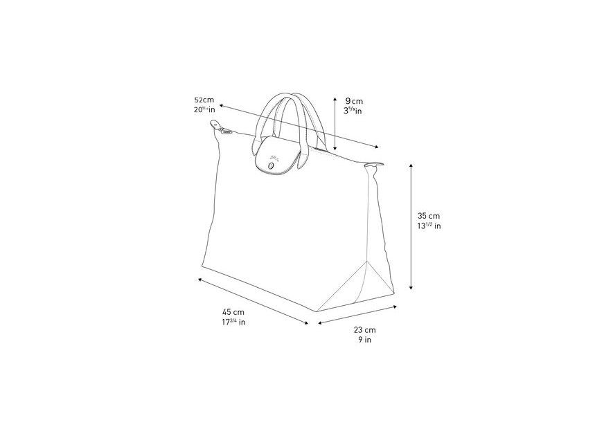 Longchamp 1624/021 - CUIR DE VACHETTE - NO le foulonné-sac voyage l