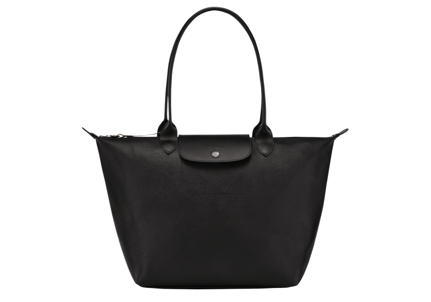 Longchamp 1899/HYQ - TEP ET CUIR - NOIR longchamp-pliage city-shopping l shopping