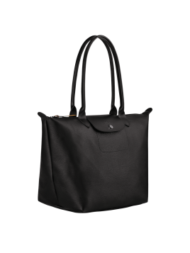 Longchamp 1899/HYQ - TEP ET CUIR - NOIR longchamp-pliage city-shopping l shopping