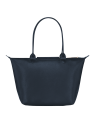 Longchamp 1899/HYQ - TEP ET CUIR - NAVY longchamp-pliage city-shopping l sac-a-main-shopping-toile-ou-cuir