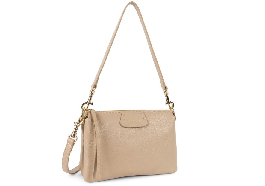 Lancaster 529-73 - CUIR DE VACHETTE - BEIG dune trotteur multipoches Sacs à mains