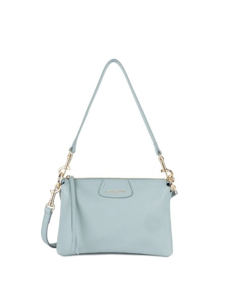 Lancaster 529-73 - CUIR DE VACHETTE - BLEU dune trotteur multipoches Sacs à mains