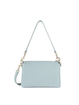 Lancaster 529-73 - CUIR DE VACHETTE - BLEU dune trotteur multipoches Sacs à mains