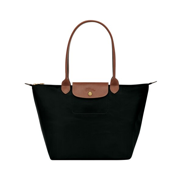 Longchamp 1899089 - NYLON ET CUIR - NOIR sac cabas l le pliage original format étudiant Sac business