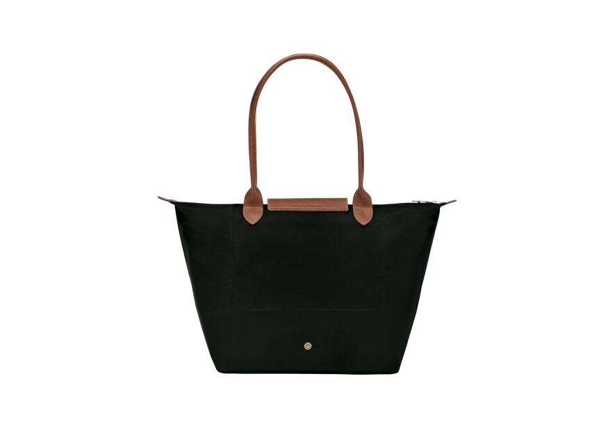 Longchamp 1899089 - NYLON ET CUIR - NOIR sac cabas l le pliage original format étudiant