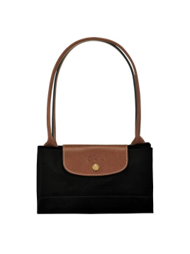 Longchamp 1899089 - NYLON ET CUIR - NOIR sac cabas l le pliage original format étudiant shopping