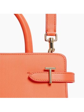 Le Tanneur TEMI1610 - CUIR DE VACHETTE - PÊ le tanneur-emilie-porte main s Sacs à mains