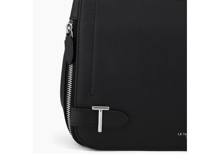 Le Tanneur TMON1210 - CUIR DE VACHETTE - NO le tanneur-simone-sac rabat m Sacs à mains