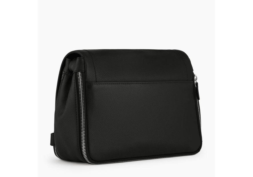 Le Tanneur TMON1210 - CUIR DE VACHETTE - NO le tanneur-simone-sac rabat m Sacs à mains