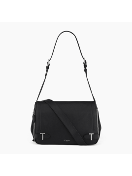 Le Tanneur TMON1210 - CUIR DE VACHETTE - NO le tanneur-simone-sac rabat m Sacs à mains