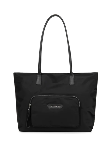 Lancaster 510-66 - NYLON - NOIR lancaster basic prenium sac cabas shopping