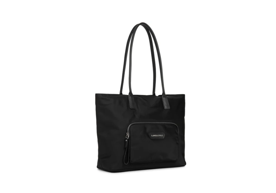 Lancaster 510-66 - NYLON - NOIR lancaster basic prenium sac cabas shopping