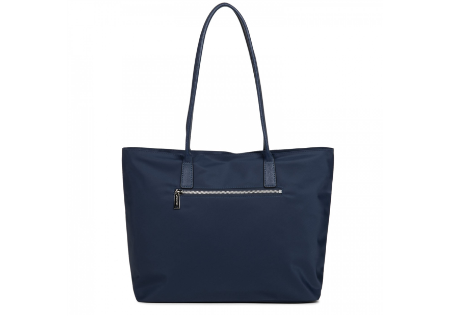 Lancaster 510-66 - NYLON - BLEUFONC lancaster basic prenium sac cabas shopping