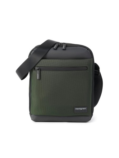 Hedgren HNXT02/INC - POLYESTER - VERT sac homme toile bandoulière taille m next sacoche homme