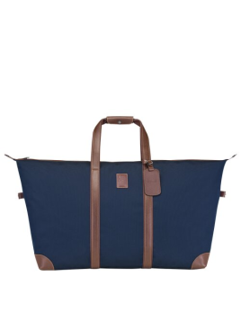 Longchamp 1223080 - POLYESTER/CUIR - BLEU. sac de voyage xxl boxford longchamp