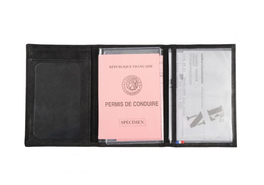 Frandi 222/5. frandi-authentic-porte papier 3 volets porte cartes