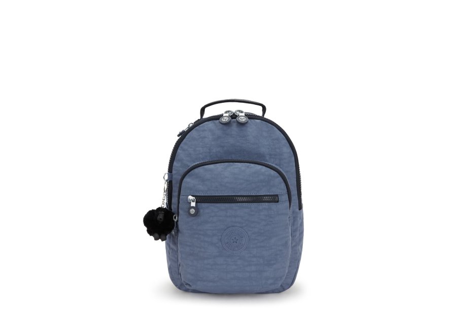 Kipling SEOUL S/I4082 - POLYAMIDE - BLUE sac à dos seoul s Loisirs