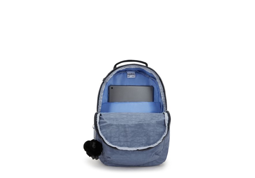 Kipling SEOUL S/I4082 - POLYAMIDE - BLUE sac à dos seoul s Loisirs