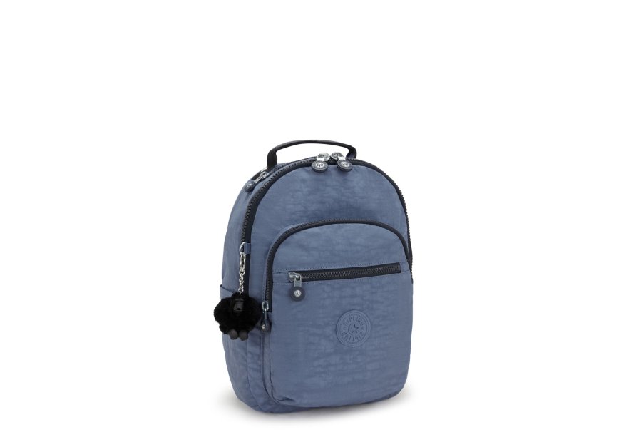 Kipling SEOUL S/I4082 - POLYAMIDE - BLUE sac à dos seoul s Loisirs