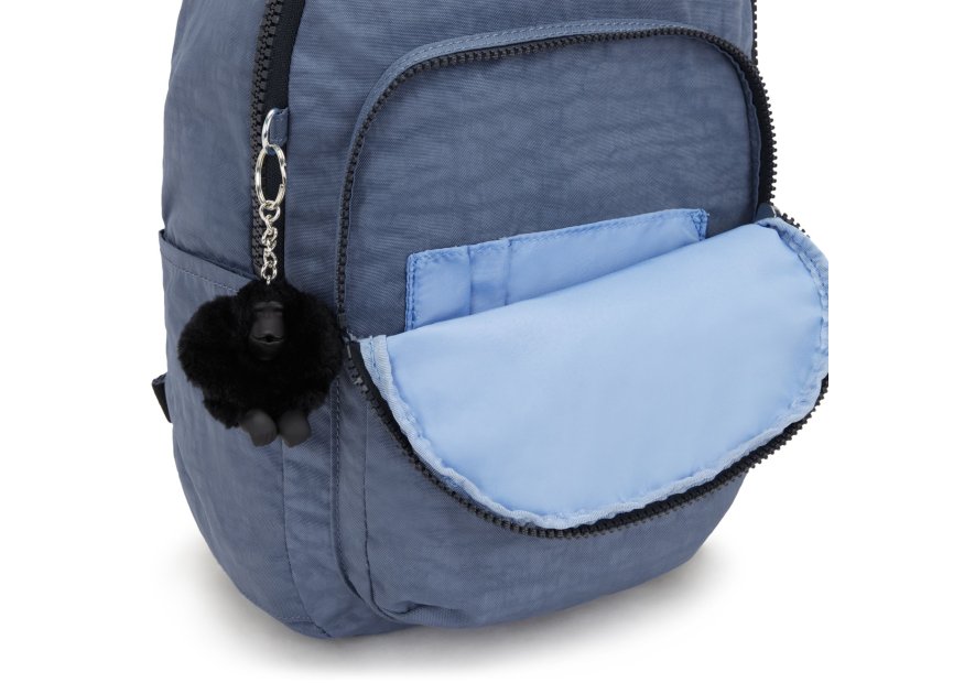Kipling SEOUL S/I4082 - POLYAMIDE - BLUE sac à dos seoul s Loisirs