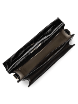 Lancaster 480-010 - CUIR DE VACHETTE - NOI sac rabat lancaster zoé Sacs à mains