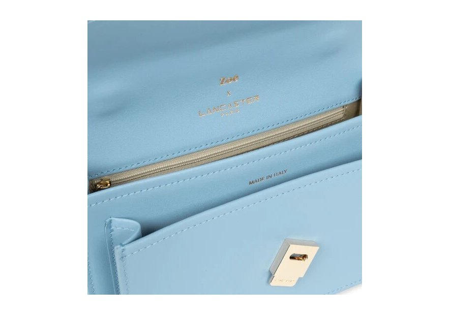 Lancaster 480-010 - CUIR DE VACHETTE - BLE sac rabat lancaster zoé Sacs à mains