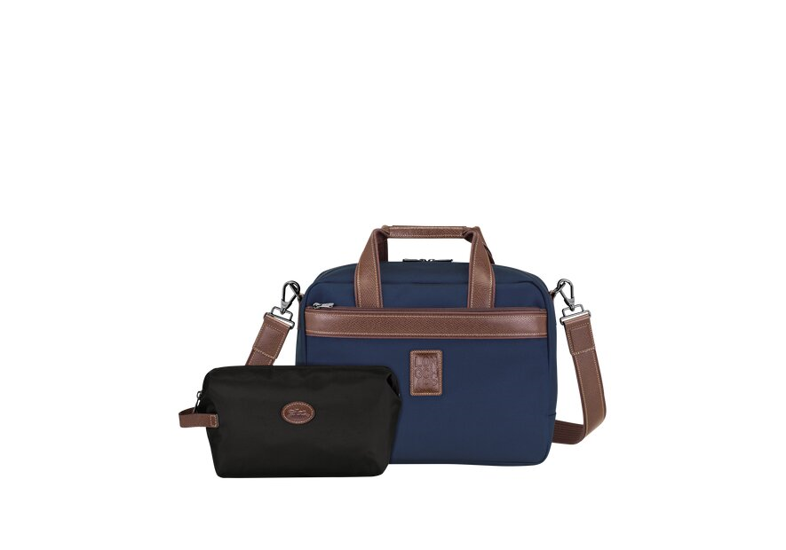Longchamp 1658080 - POLYESTER/CUIR - BLEU. reporte vanity boxford longchamp