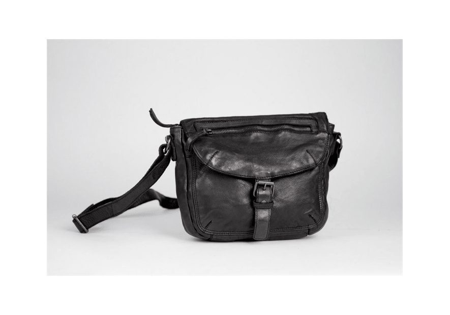 Bear Design CL32609 - CUIR DE VACHETTE - NOI bear design-classic-sac rabat m Sacs à mains