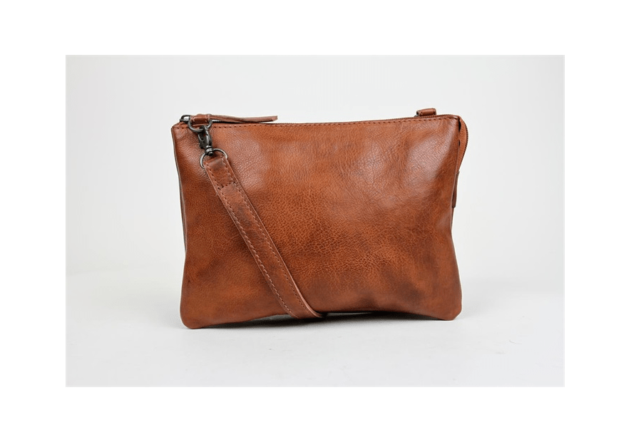 Bear Design CP1268 - CUIR DE VACHETTE - COGN bear designe-classic poches -trotteur s Sacs à mains