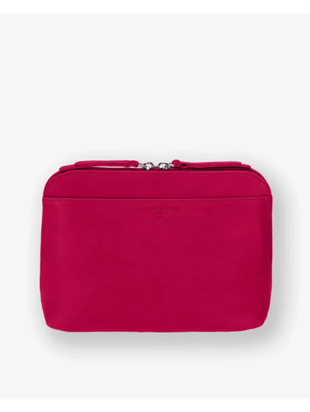 Les Ateliers Foures B729 - CUIR DE VACHETTE - HIBISC fourès baroudeuse trotteur s Sacs à mains