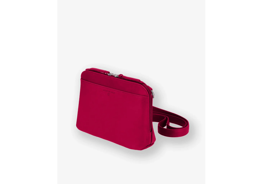 Les Ateliers Foures B729 - CUIR DE VACHETTE - HIBISC fourès baroudeuse trotteur s Sacs à mains