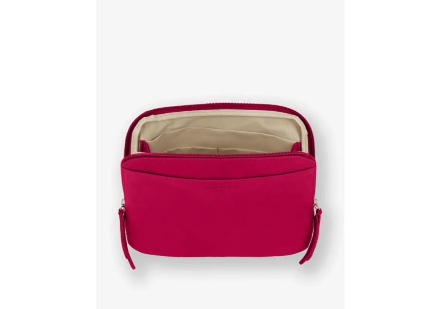 Les Ateliers Foures B729 - CUIR DE VACHETTE - HIBISC fourès baroudeuse trotteur s Sacs à mains