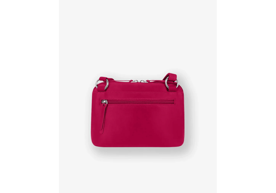 Les Ateliers Foures B729 - CUIR DE VACHETTE - HIBISC fourès baroudeuse trotteur s Sacs à mains