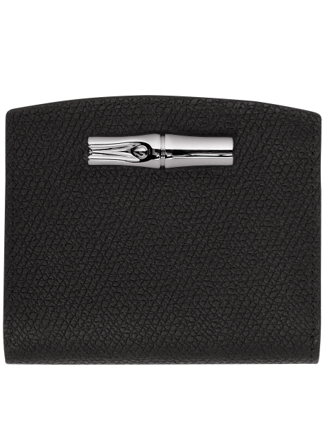 Longchamp 30011/HPN - CUIR DE VACHETTE - N longchamp-roseau-portefeuille compact pmpb