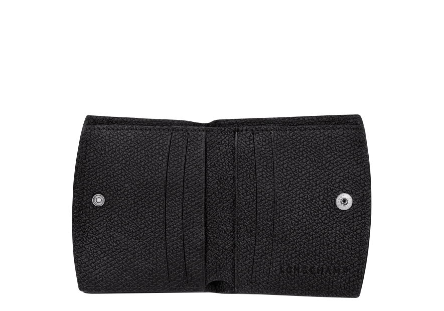 Longchamp 30011/HPN - CUIR DE VACHETTE - N longchamp-roseau-portefeuille compact pmpb