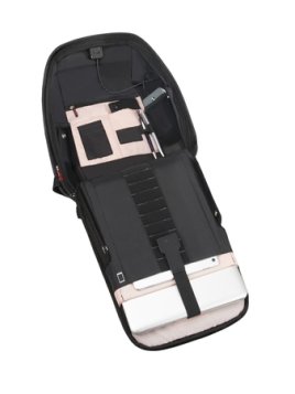 Samsonite 130109/KB3001 - POLYESTER - NOIR securipak sac à dos 14"1 Loisirs