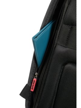 Samsonite 130109/KB3001 - POLYESTER - NOIR securipak sac à dos 14"1 Loisirs