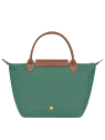 Longchamp 1621089 - NYLON ET CUIR - SAUGE sac longchamp pliage porté main s sacs-a-mains