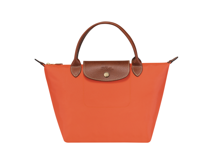Longchamp 1621089 - NYLON ET CUIR - ORANGE sac longchamp pliage porté main s Sacs à mains