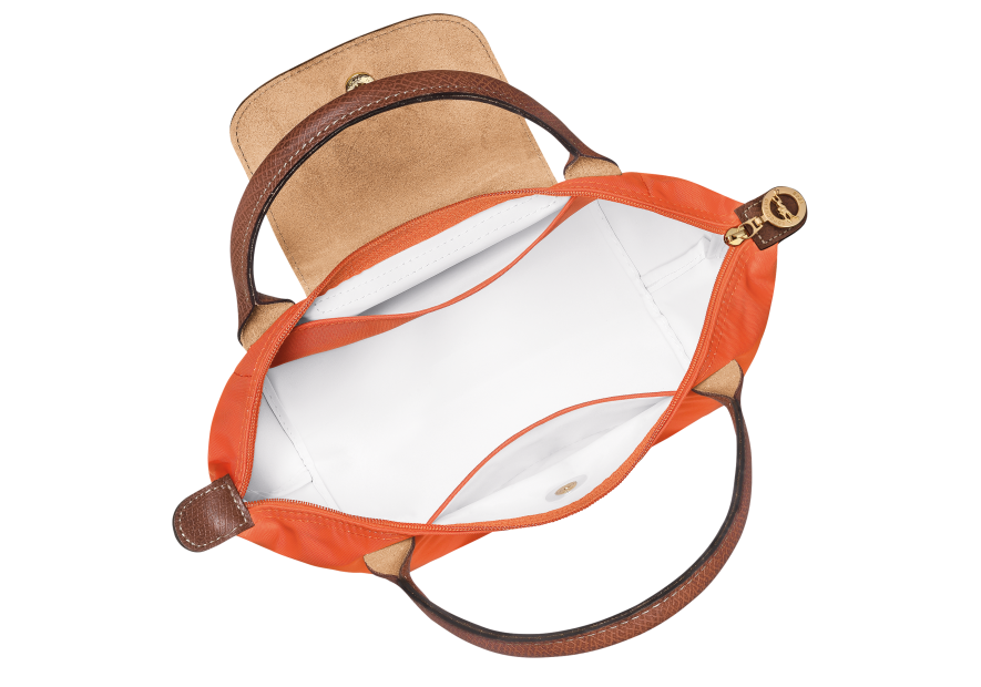 Longchamp 1621089 - NYLON ET CUIR - ORANGE sac longchamp pliage porté main s Sacs à mains
