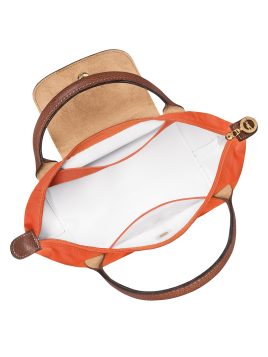 Longchamp 1621089 - NYLON ET CUIR - ORANGE sac longchamp pliage porté main s Sacs à mains