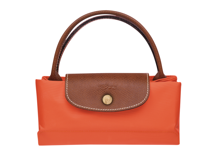Longchamp 1621089 - NYLON ET CUIR - ORANGE sac longchamp pliage porté main s Sacs à mains