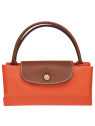 Longchamp 1621089 - NYLON ET CUIR - ORANGE sac longchamp pliage porté main s sacs-a-mains