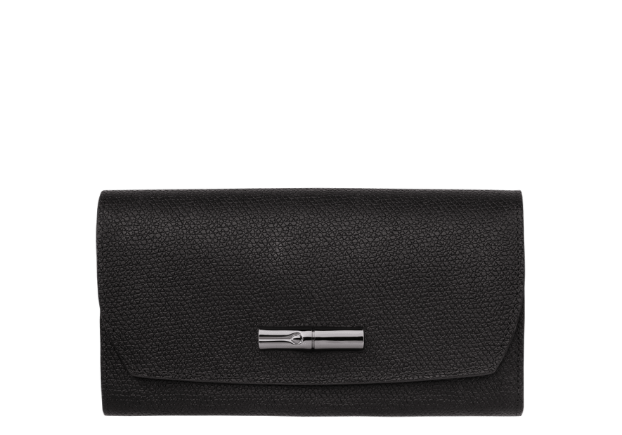 Longchamp 3146/HPN - CUIR DE VACHETTE - NO Roseau - Portefeuille long à rabat pmpb femme