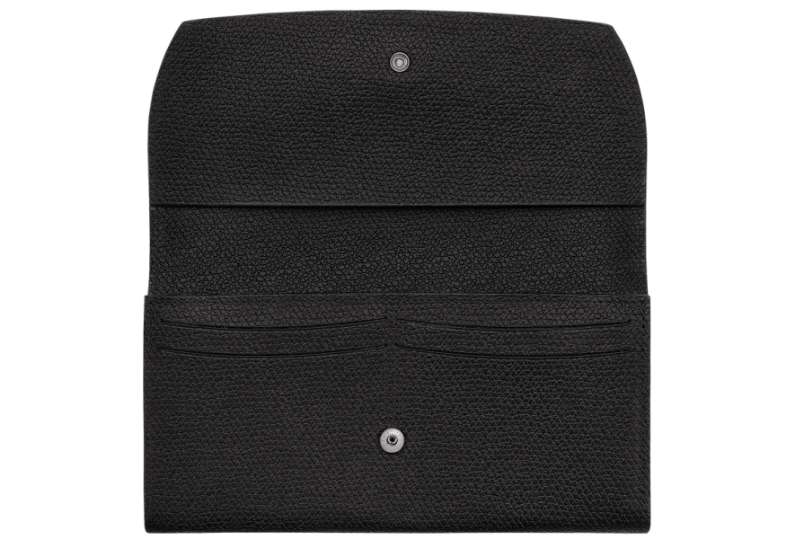 Longchamp 3146/HPN - CUIR DE VACHETTE - NO Roseau - Portefeuille long à rabat pmpb femme