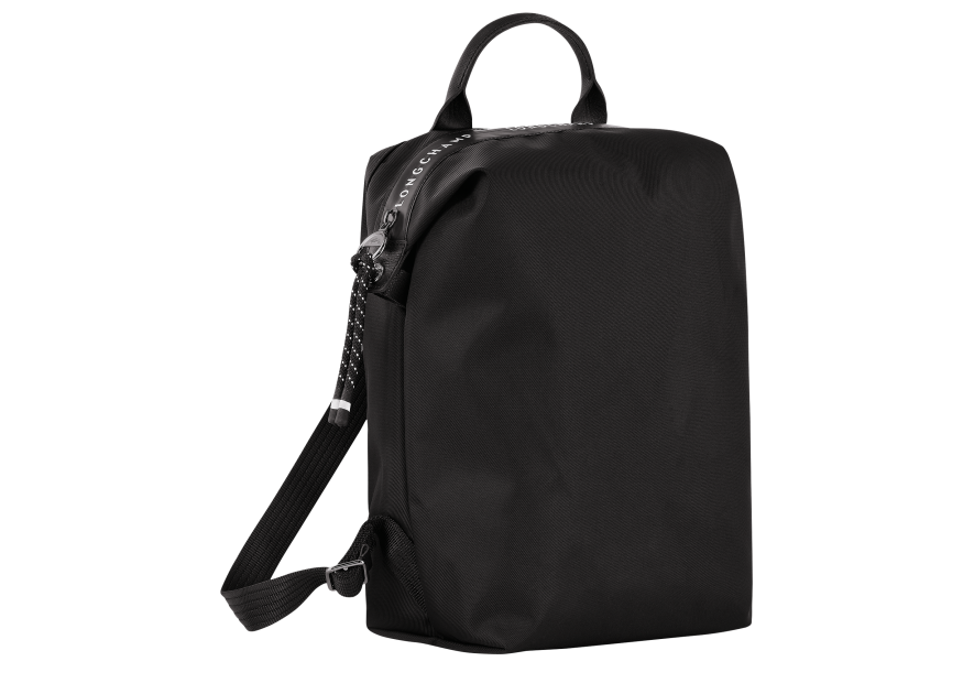 Longchamp 10166HSR - POLYAMIDE/CUIR - NOIR sac à dos l le pliage energy Sacs à mains