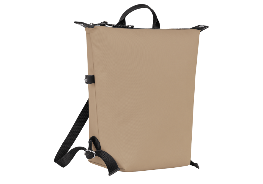 Longchamp 10166HSR - POLYAMIDE/CUIR - ARGI sac à dos l le pliage energy Sacs à mains