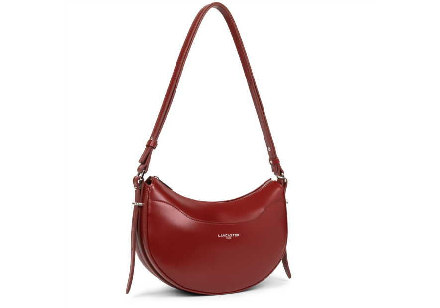 Lancaster 433-28 - REFENTE CUIR VACH. - CA sac demi lune suave s Sacs à mains