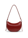 Lancaster 433-28 - REFENTE CUIR VACH. - CA sac demi lune suave s sacs-a-mains