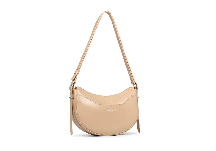 Lancaster 433-28 - REFENTE CUIR VACH. - BE sac demi lune suave s Sacs à mains